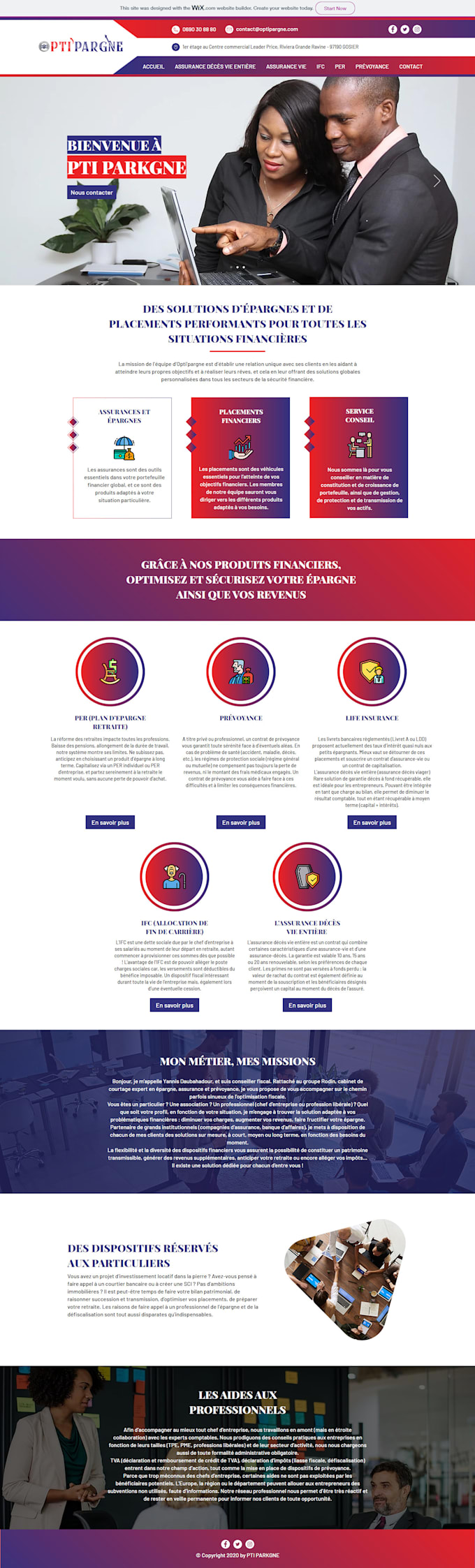 design or redesign wix business website, blog, or portfolio