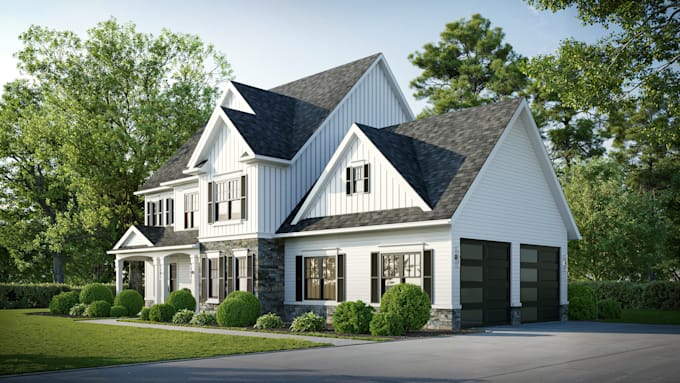 create exterior ,interior , lanscape etc
