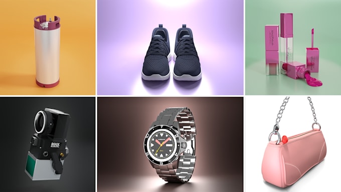 model and render realistic objects and products with blender