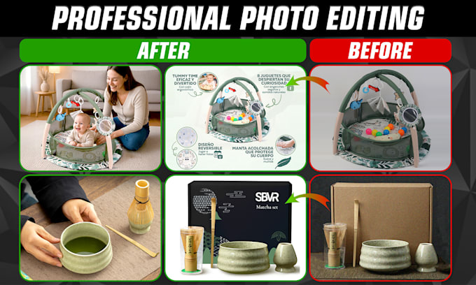 professionally retouch and enhance your product images