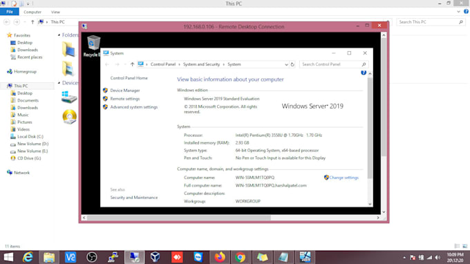 configure remote desktop connection rdp