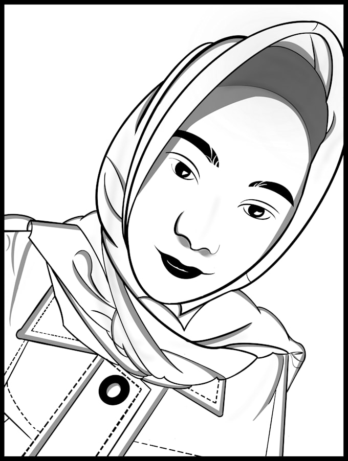Create line art from your photo by indralaksna fiverr