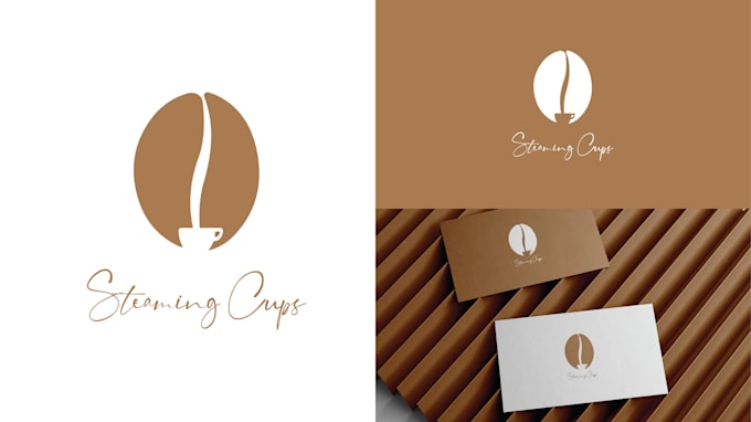 create attractive flat minimalist logo design for your business