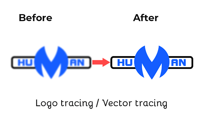 vectorize logo, vector tracing, image to vector