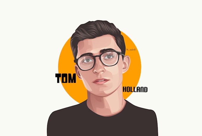 draw vector portrait from your photo