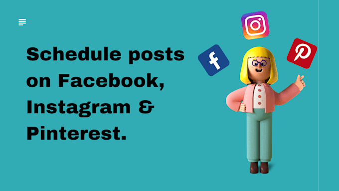 schedule post on social media for you