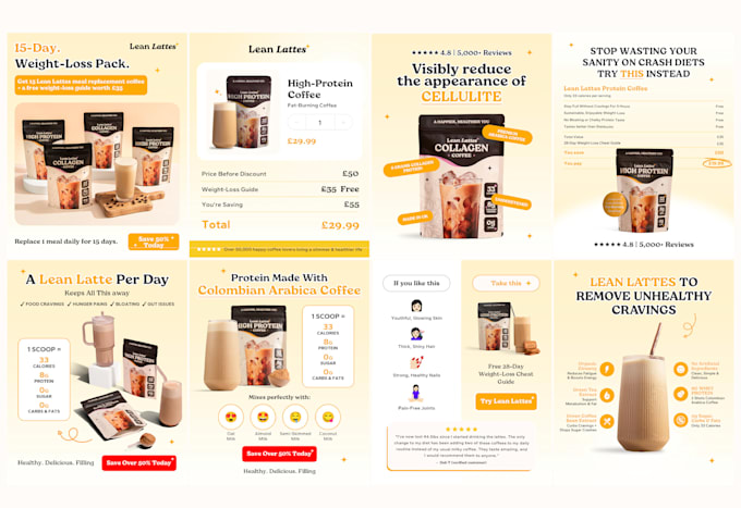 create on brand social media visuals and reusable template