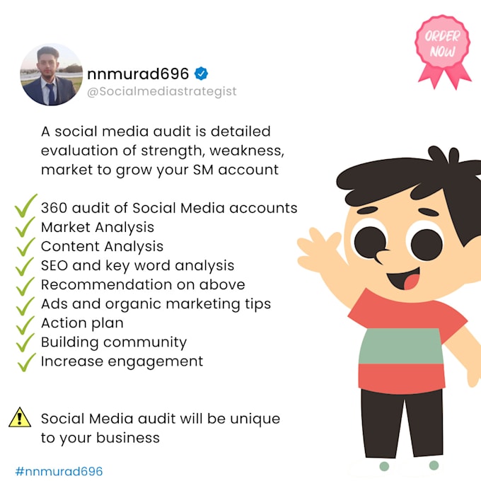 conduct social media audit