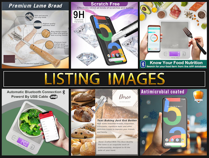 create amazon product listing pictures, a plus content ebc images