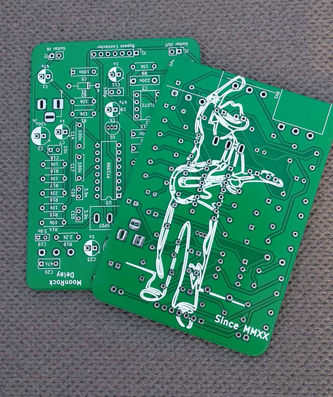 design a beautiful, compact two layer printed circuit board