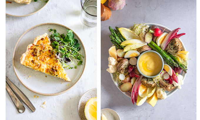 shoot food photography and create custom recipe development