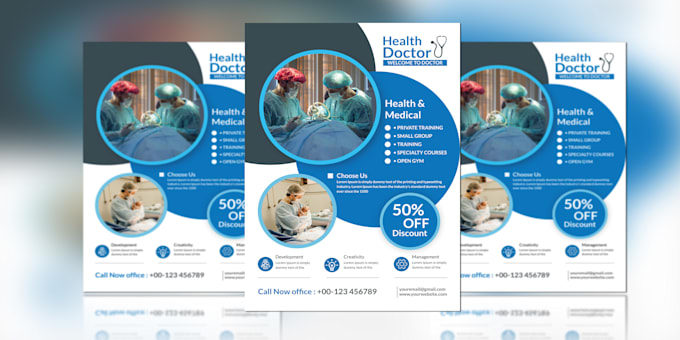 design creative beauty, trucking, dispatch, funeral, gaming flyer