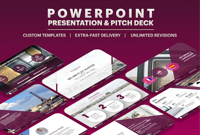 do powerpoint presentation and investor pitch deck design
