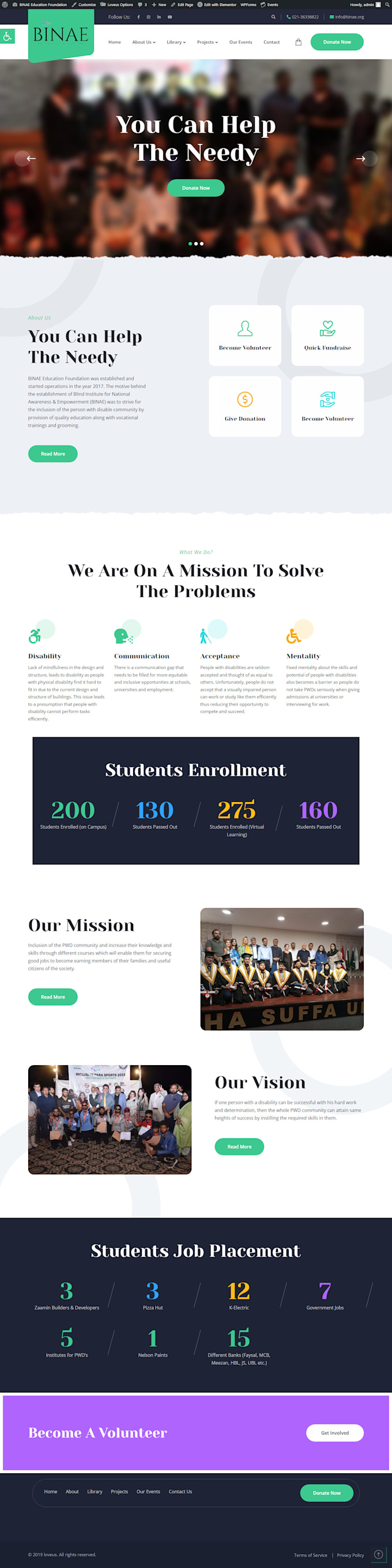 create a perfect wordpress website design