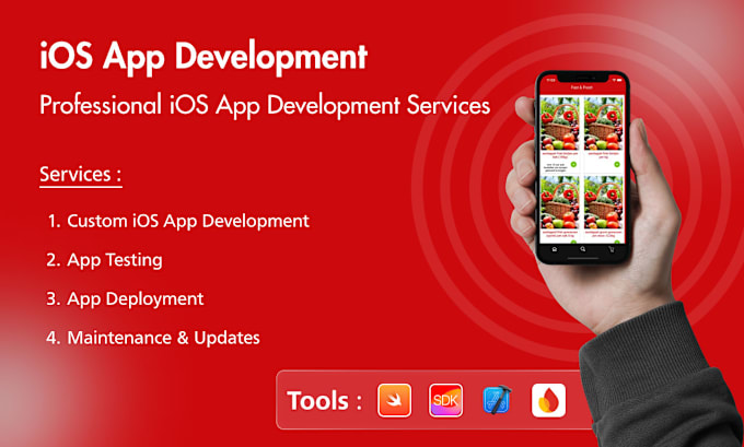 do ios app development with swift, xcode, flutter, react native etc