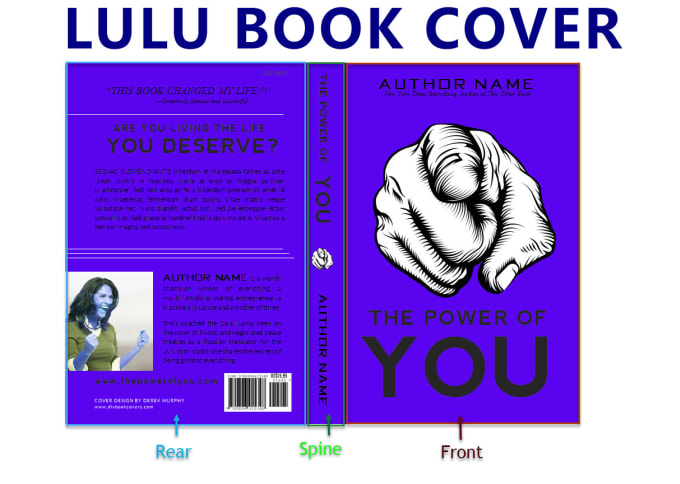 Format resize lulu book cover by Anamzahra438 Fiverr