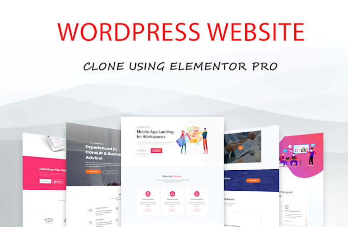 clone wordpress website or duplicate website with elementor pro