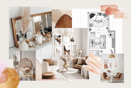 create a shopping list for your interior