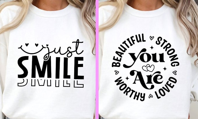 create unique custom minimalist, sleeve and svg t shirt design