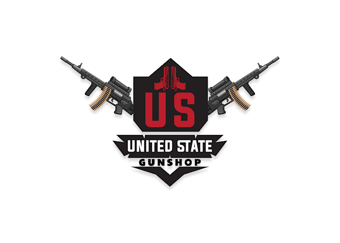 design unique gun shop logo within 24 hours