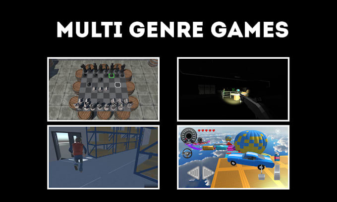 help you in making your complete games and prototypes in unity