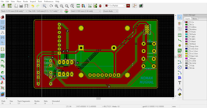 Design schematic and pcb in kicad and altium designer by Nomitechno ...