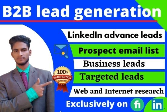 do targeted b2b linkedin lead generation and prospect email list