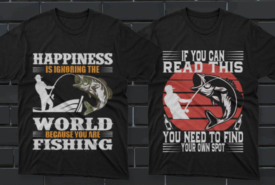 create a typography amazing tshirt design in 24 hours