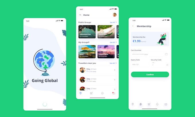 do UI UX design and development for your mobile app