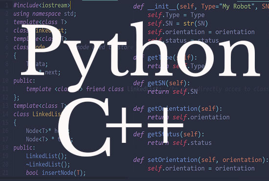 do your cpp and python tasks and projects