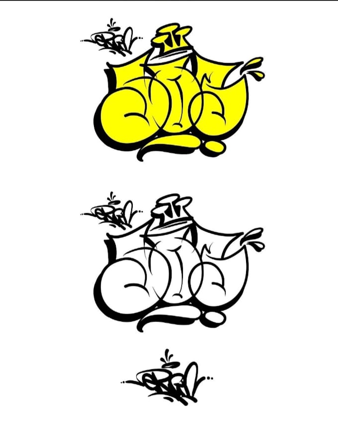 draw  awesome font design