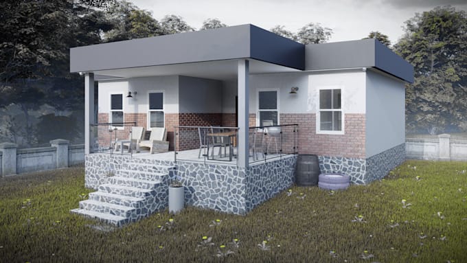 do architectural 3d modelling,rendering and animation