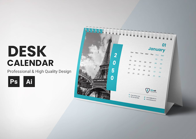 do professional desk calendar, wall calendar design 2026