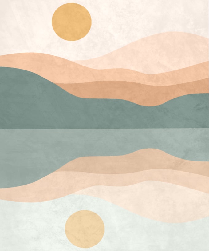 create a boho art for you