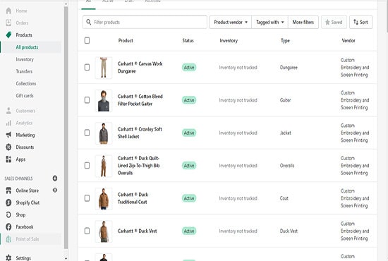 do shopify product upload in your website