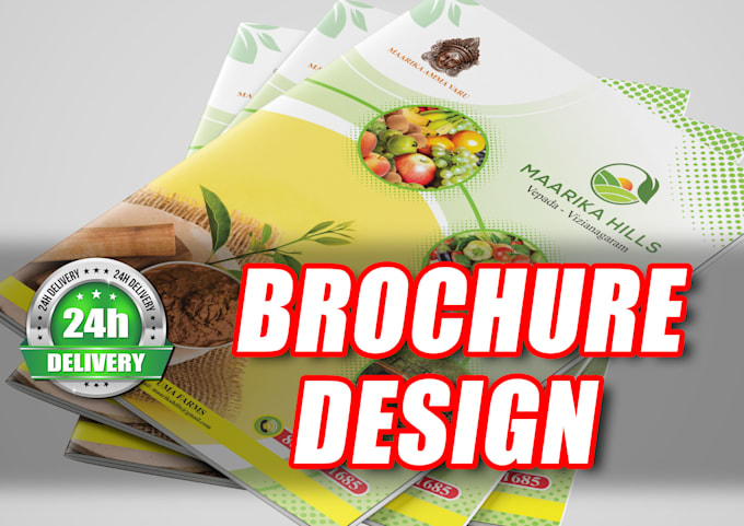 design custom flyers and brochures for real estate, medical and business