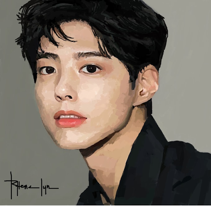 do digital paint and portraits