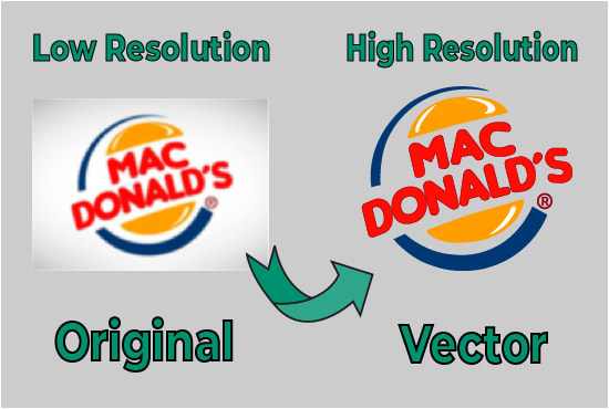 cleanup vector tracing, redraw, convert image to vector