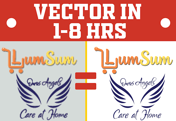 vectorize, convert jpg, png to vector, to high resolution