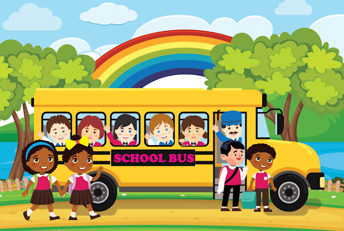 draw children book cover illustration and illustrations