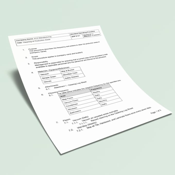 be your gmp technical writer for sops and batch records