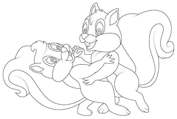 Design coloring book page for kids by Syed_touhidul