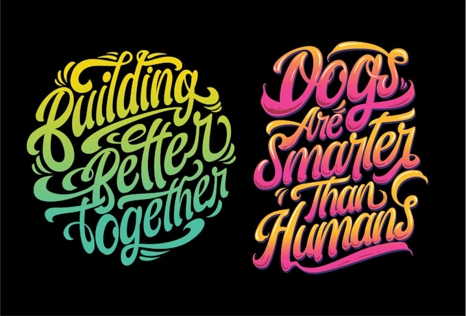 customized hand lettering , typography, font logo