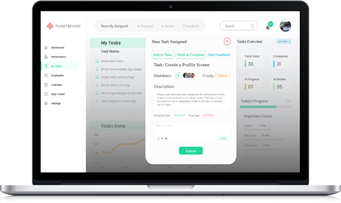 do uiux or prototype wireframe for web and mobile