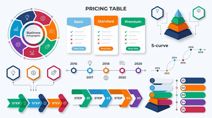 design custom medical healthcare and scientific infographics
