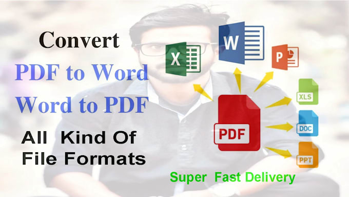 transcribe or retype scanned files, pdf, or images to word or excel