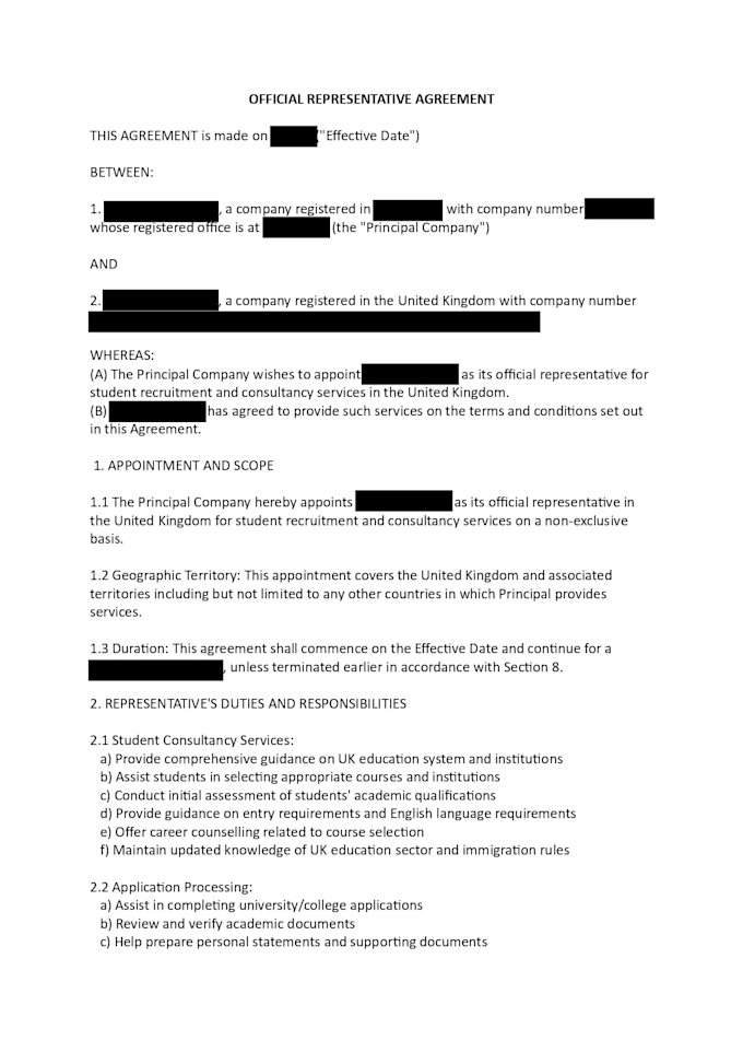 draft legal contracts, agreements, documents and provide legal writing services