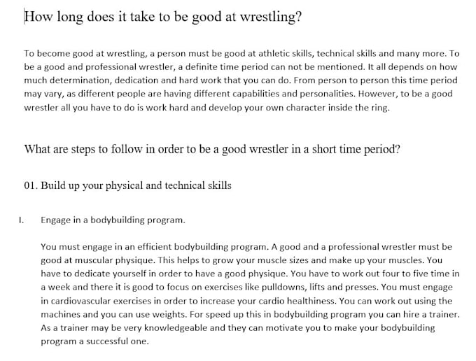 write expert martial arts, MMA, and fitness blog posts or articles
