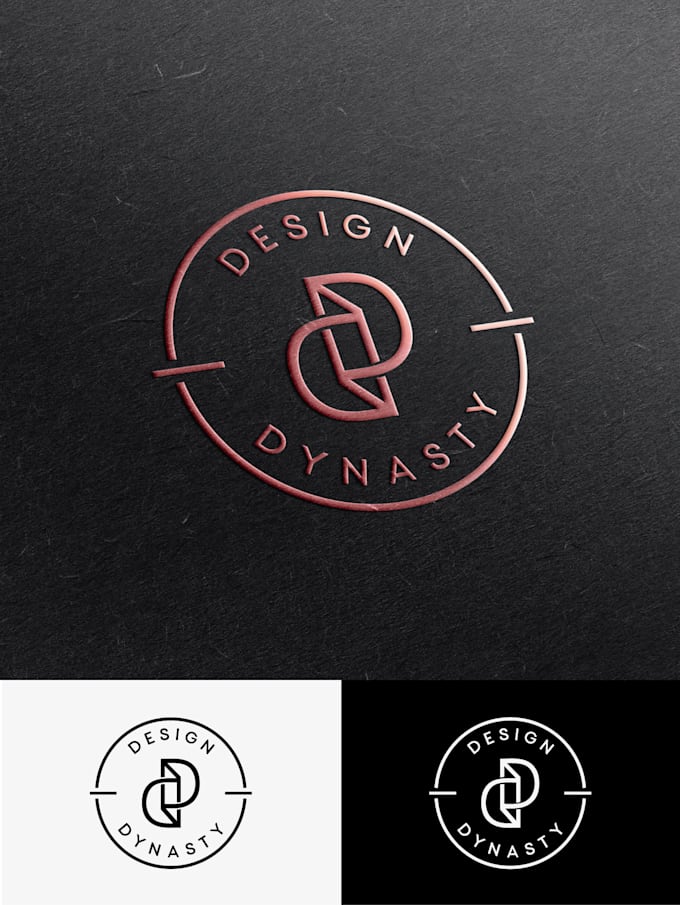 do minimalist logo with golden ratio