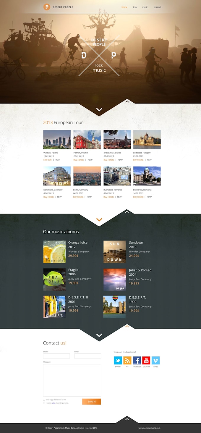 Landing page design and html css bootstrap website by Iamjahid25 | Fiverr
